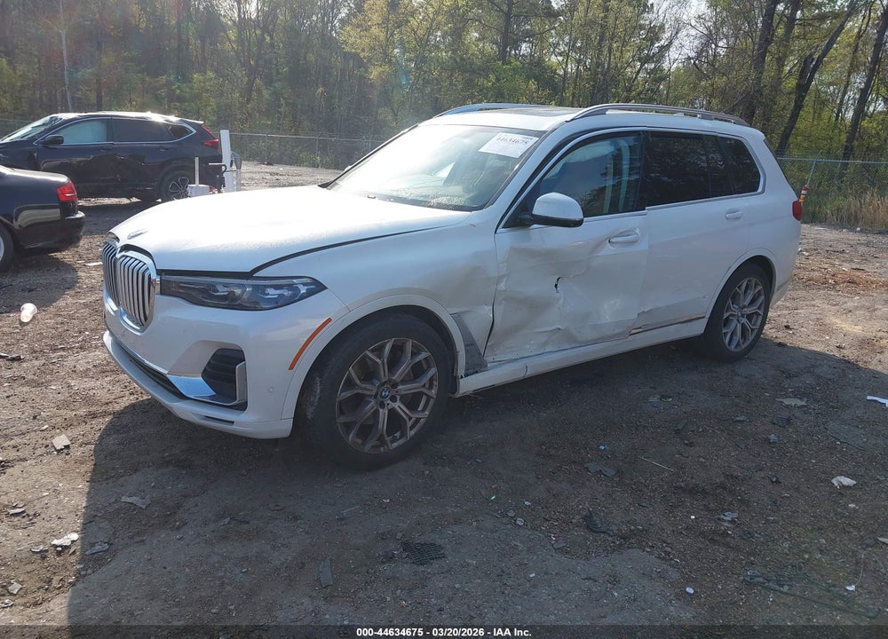 2022 BMW X7 XDRIVE40I VIN: 5UXCW2C02N9L67809