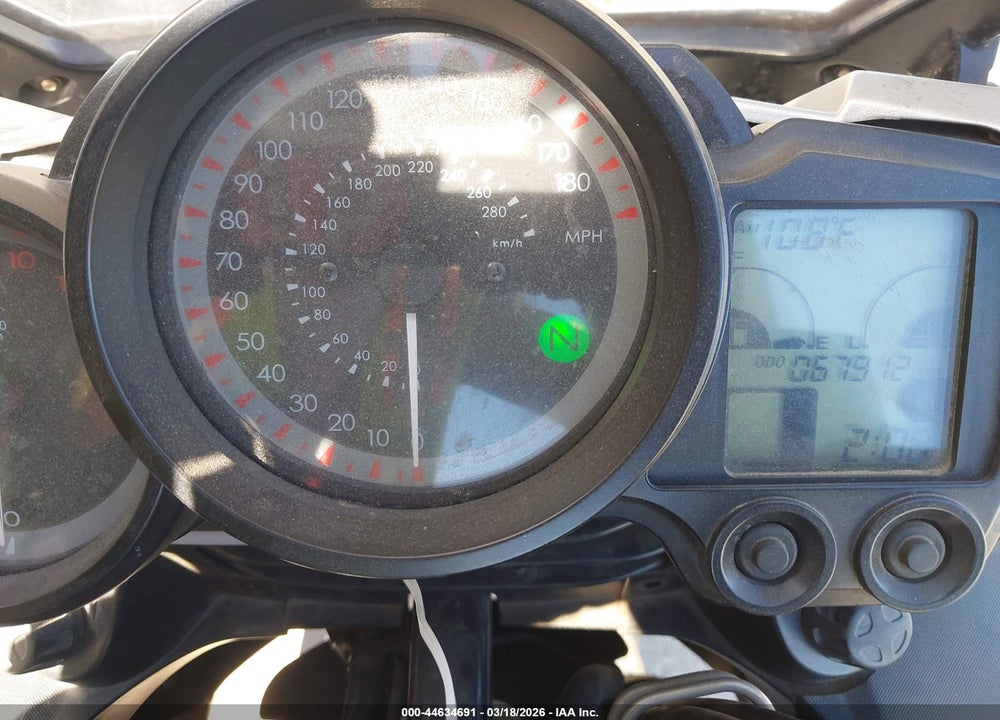 2010 YAMAHA FJR1300 AC VIN: JYARP15Y5AA001272