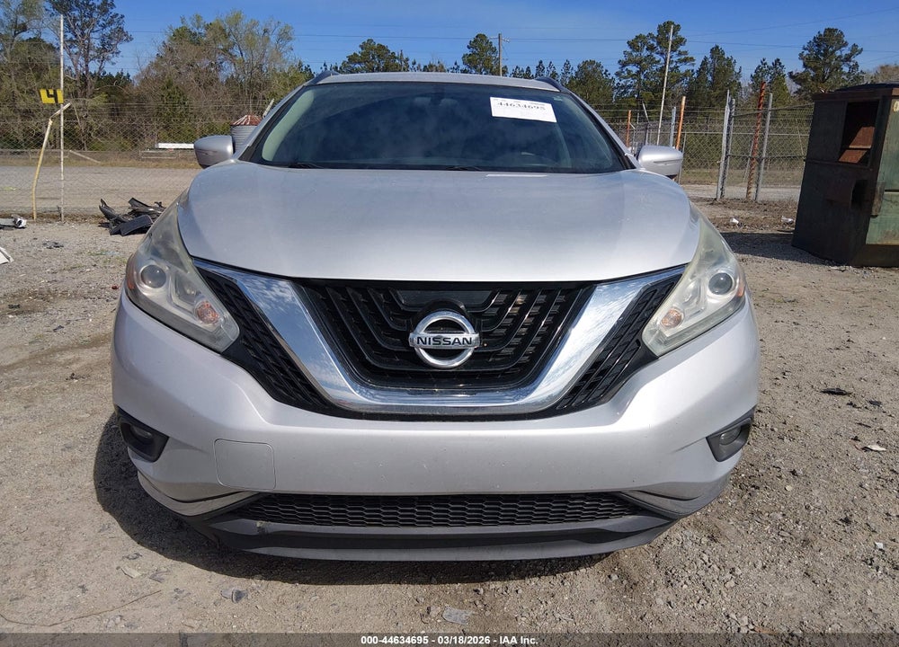 2015 NISSAN MURANO PLATINUM/S/SL/SV VIN: 5N1AZ2MG8FN202556