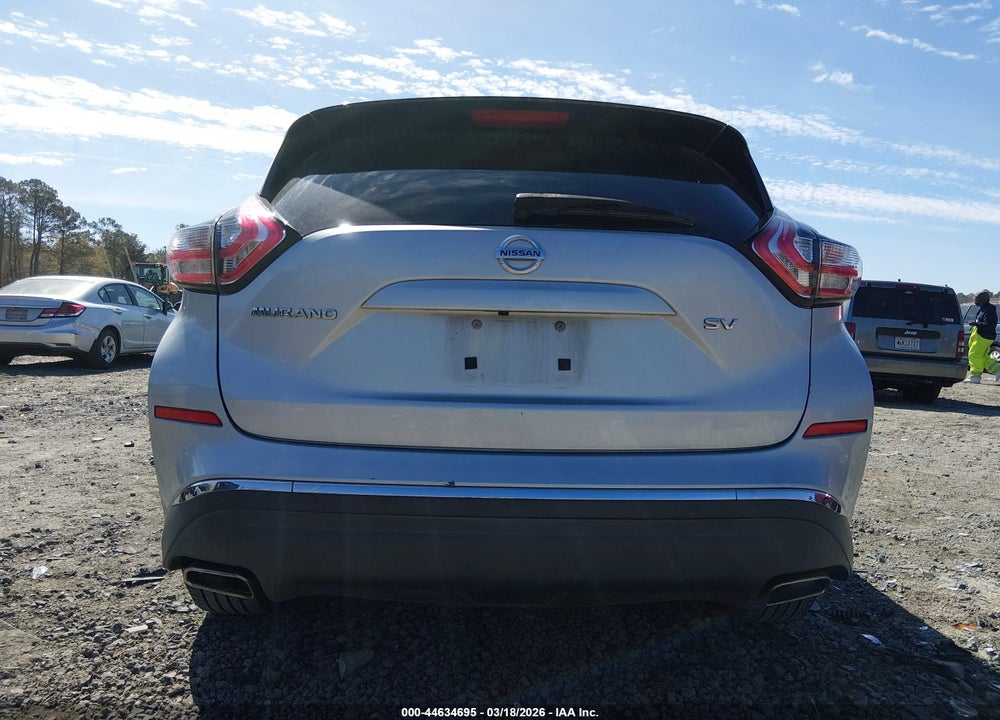 2015 NISSAN MURANO PLATINUM/S/SL/SV VIN: 5N1AZ2MG8FN202556
