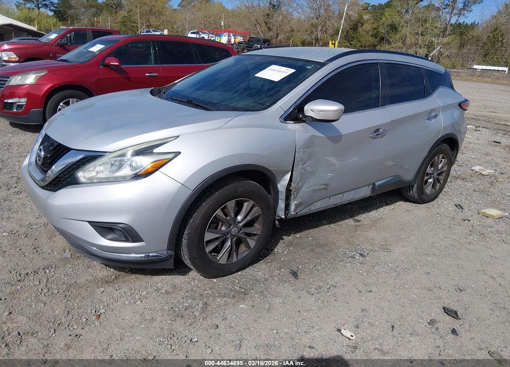 2015 NISSAN MURANO PLATINUM/S/SL/SV VIN: 5N1AZ2MG8FN202556