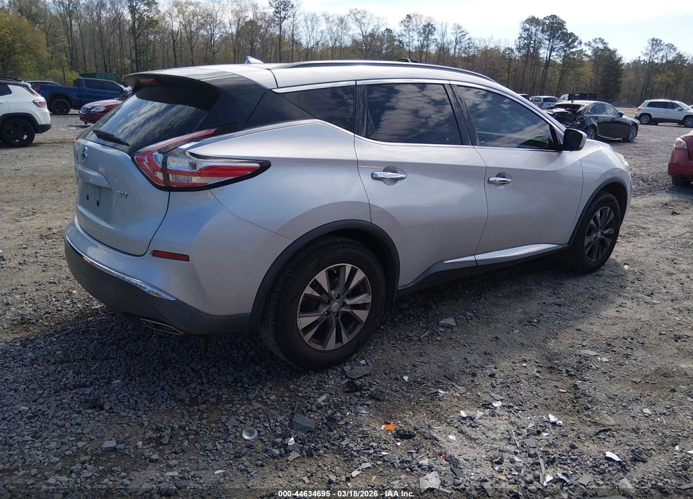 2015 NISSAN MURANO PLATINUM/S/SL/SV VIN: 5N1AZ2MG8FN202556