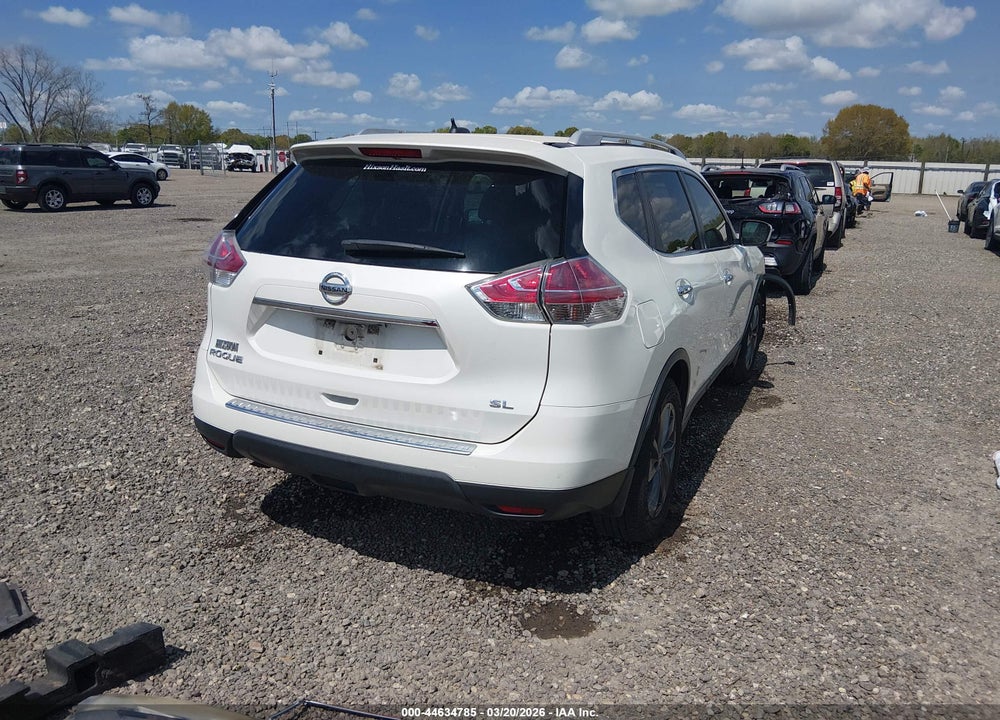 2016 NISSAN ROGUE SL VIN: 5N1AT2MT9GC894029