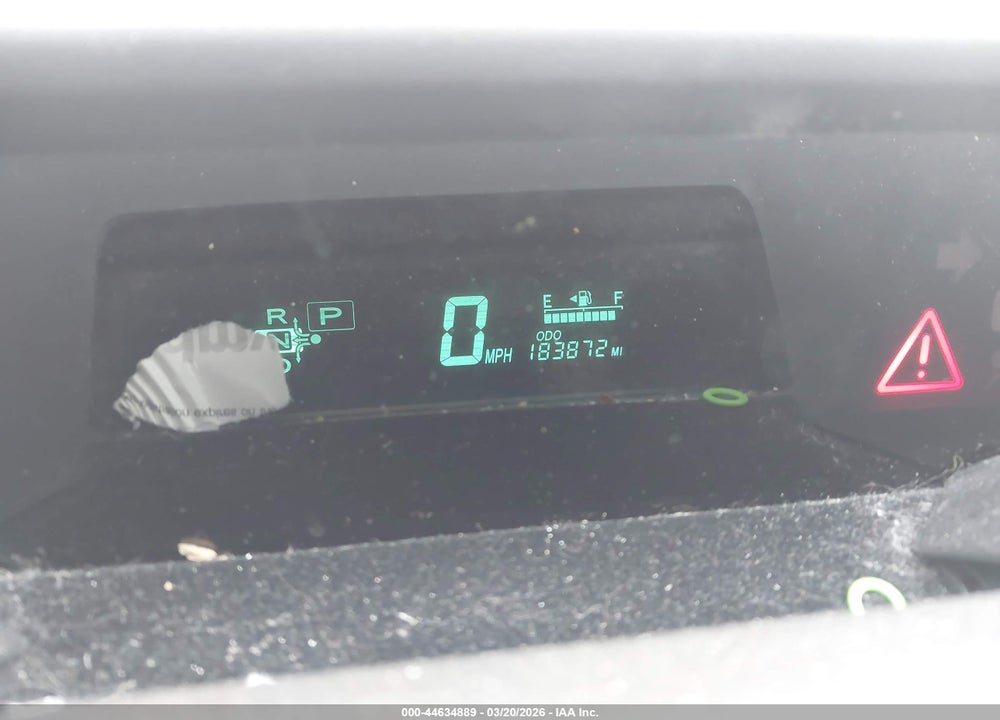 2007 TOYOTA PRIUS VIN: JTDKB20U777672382