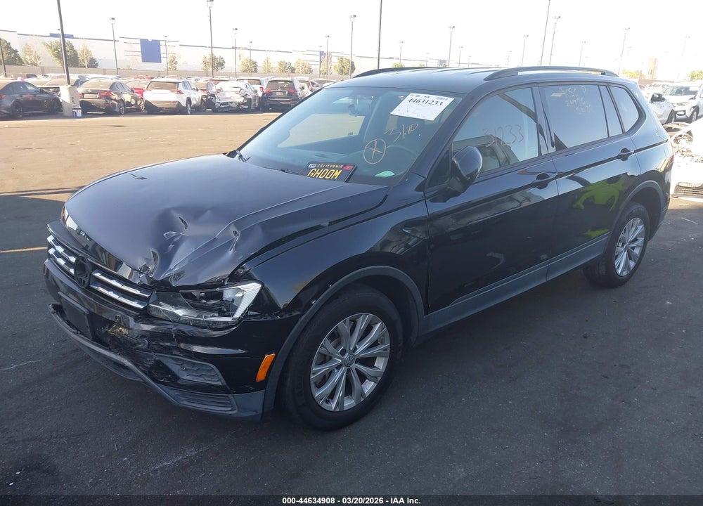 2019 VOLKSWAGEN TIGUAN 2.0T S VIN: 3VV0B7AX2KM026891