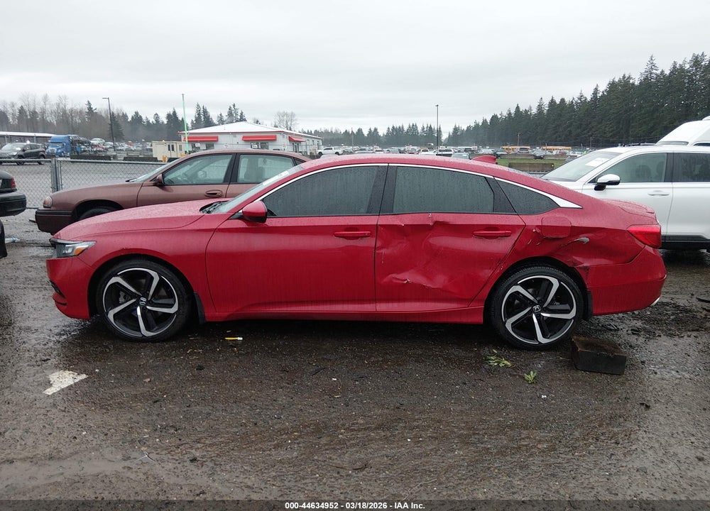 2018 HONDA ACCORD SPORT VIN: 1HGCV1F30JA094593