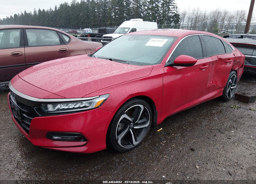 2018 HONDA ACCORD SPORT VIN: 1HGCV1F30JA094593