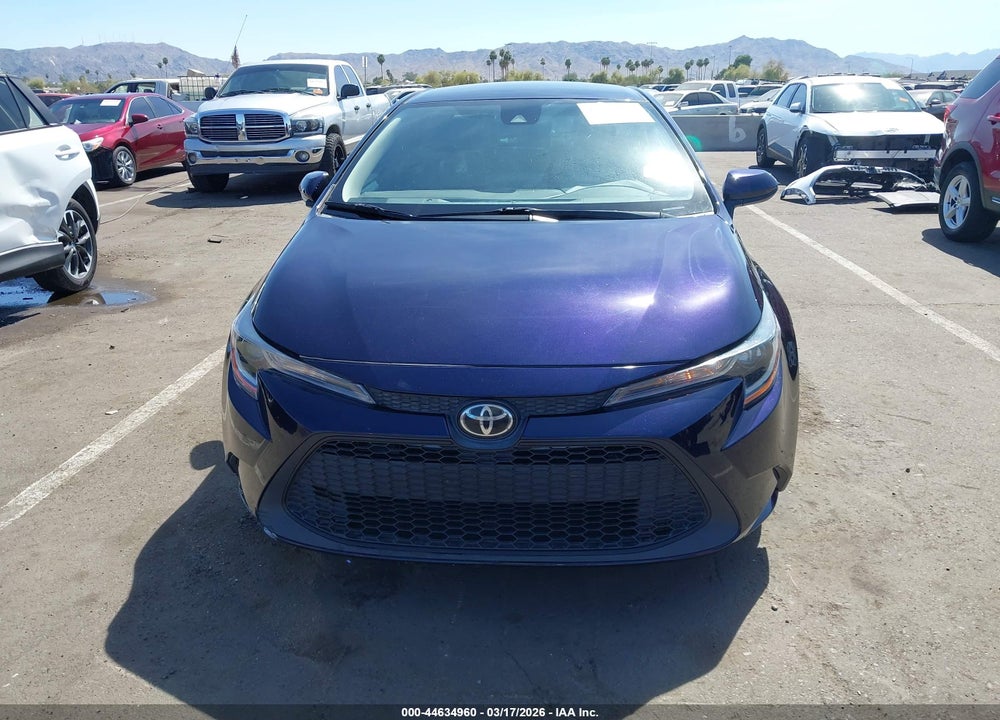2022 TOYOTA COROLLA LE VIN: 5YFEPMAE3NP347242