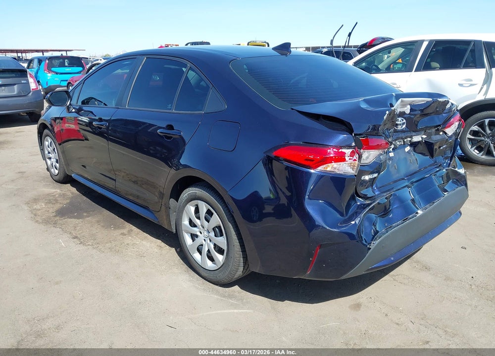 2022 TOYOTA COROLLA LE VIN: 5YFEPMAE3NP347242