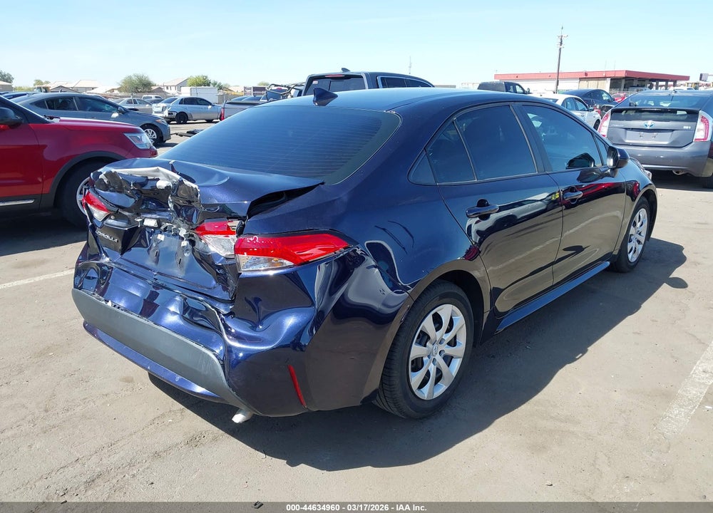 2022 TOYOTA COROLLA LE VIN: 5YFEPMAE3NP347242