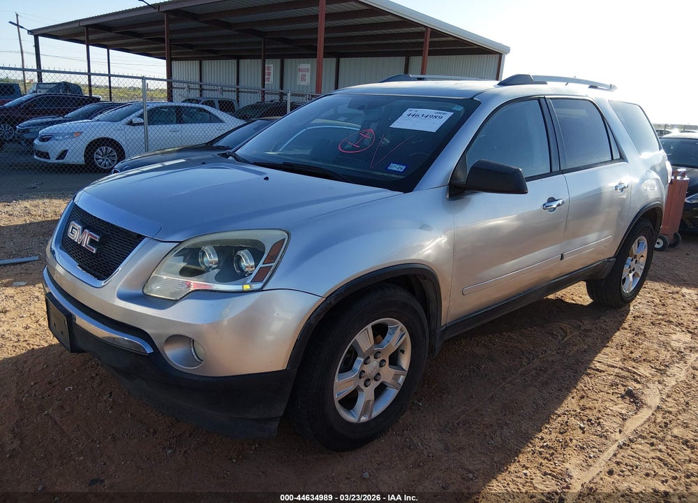2012 GMC ACADIA SLE VIN: 1GKKRPED8CJ327672
