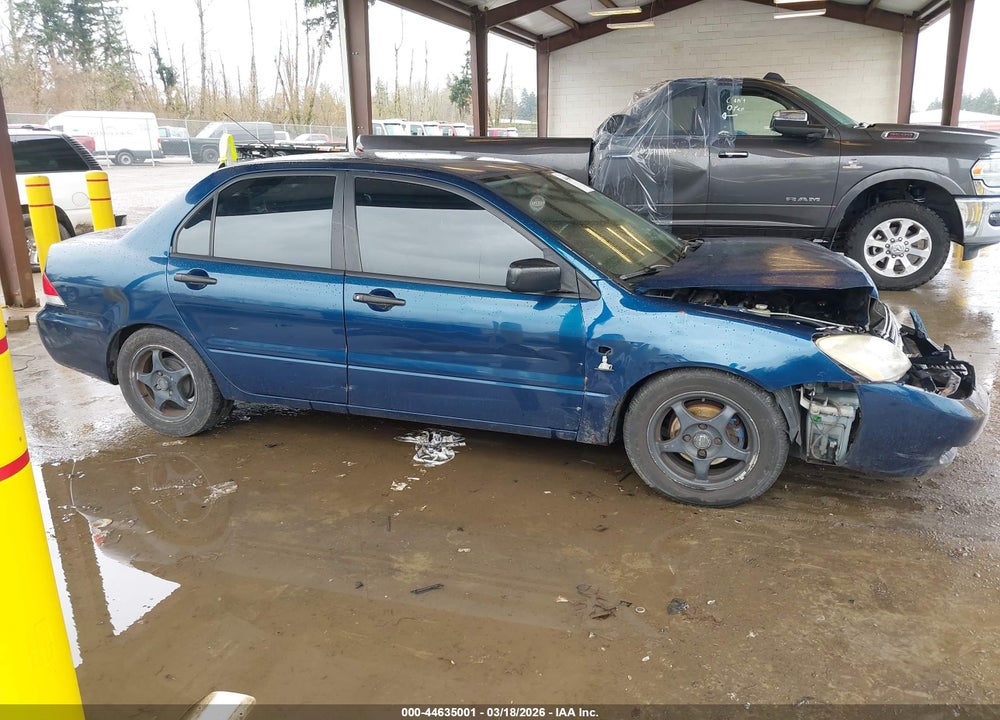 2007 MITSUBISHI LANCER ES VIN: JA3AJ26E37U017618