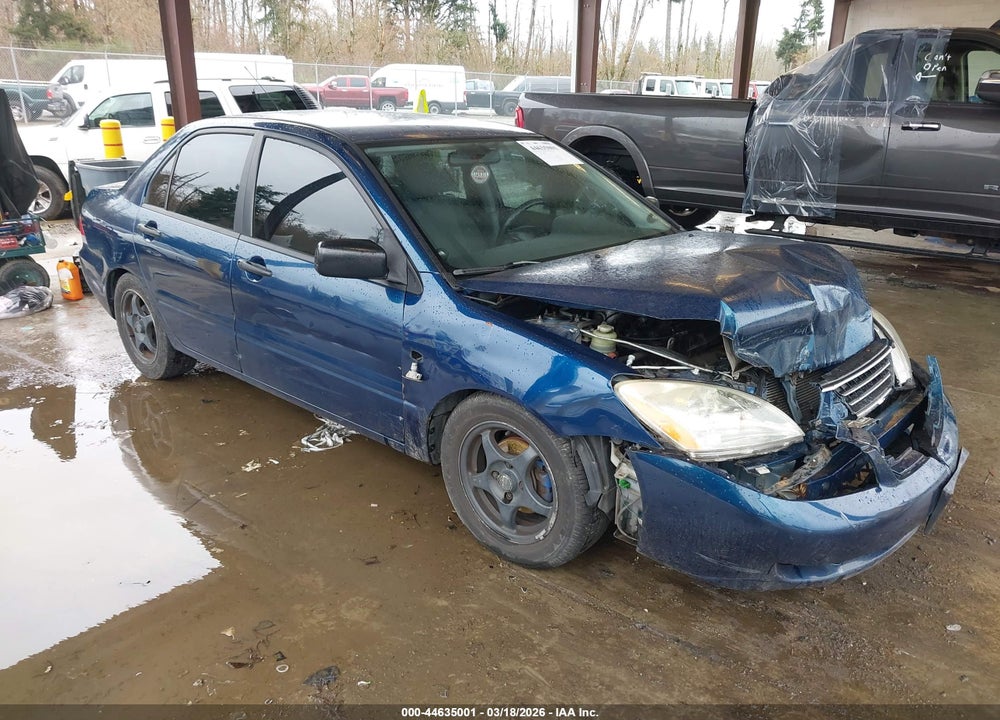 2007 MITSUBISHI LANCER ES VIN: JA3AJ26E37U017618