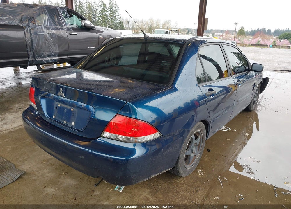 2007 MITSUBISHI LANCER ES VIN: JA3AJ26E37U017618