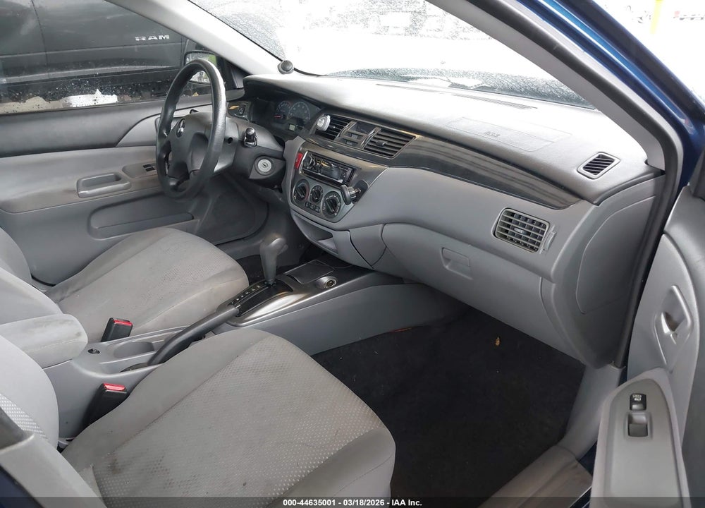 2007 MITSUBISHI LANCER ES VIN: JA3AJ26E37U017618