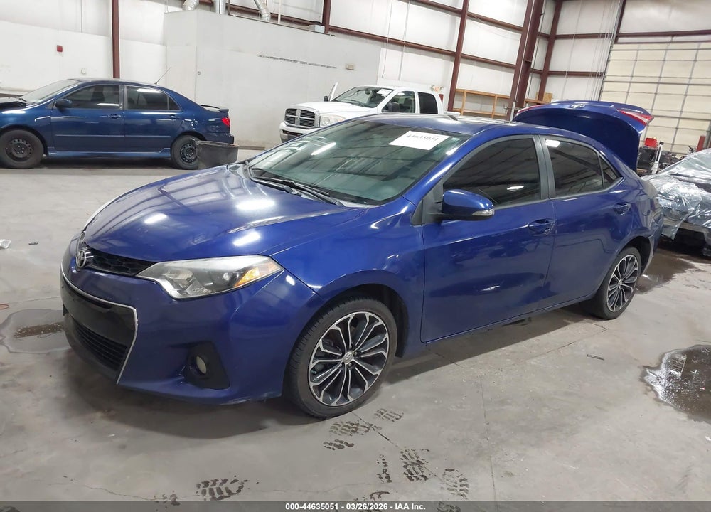 2015 TOYOTA COROLLA S PLUS VIN: 5YFBURHE8FP260923