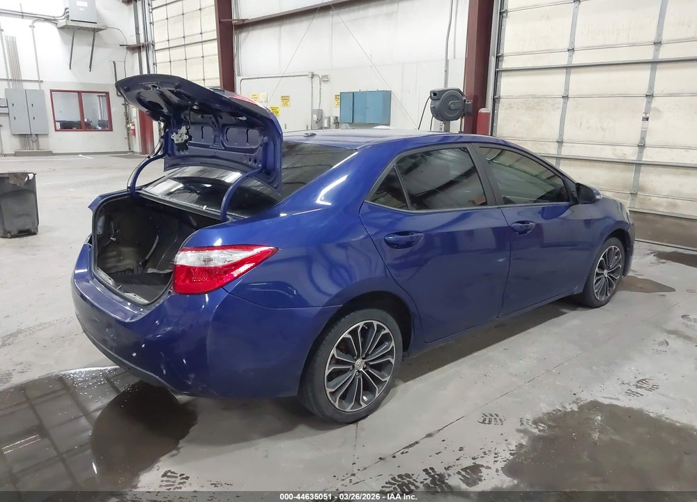 2015 TOYOTA COROLLA S PLUS VIN: 5YFBURHE8FP260923