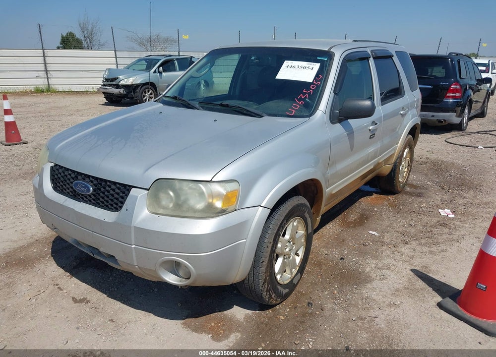 2006 FORD ESCAPE LIMITED VIN: 1FMYU04146KC49842