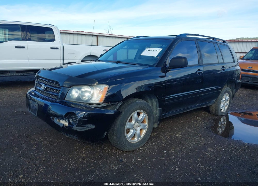 2002 TOYOTA HIGHLANDER V6 VIN: JTEHF21A820083373