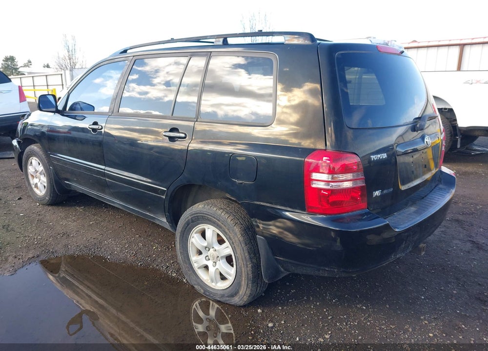 2002 TOYOTA HIGHLANDER V6 VIN: JTEHF21A820083373