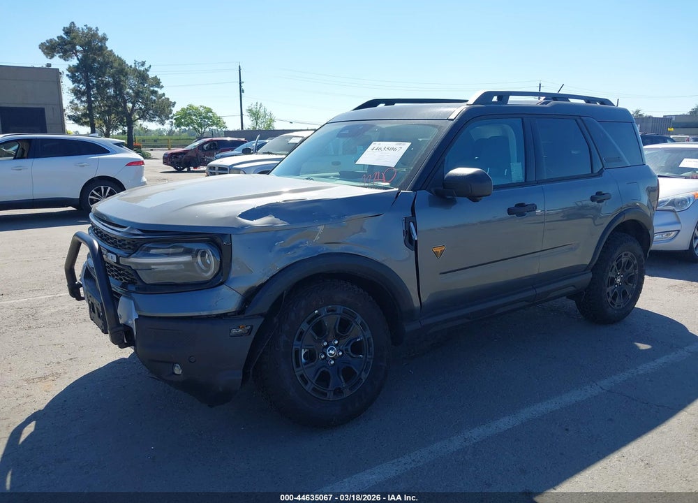 2025 FORD BRONCO SPORT BADLANDS VIN: 3FMCR9DA3SRF10206