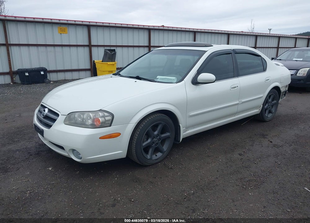 2002 NISSAN MAXIMA SE VIN: JN1DA31A52T314643