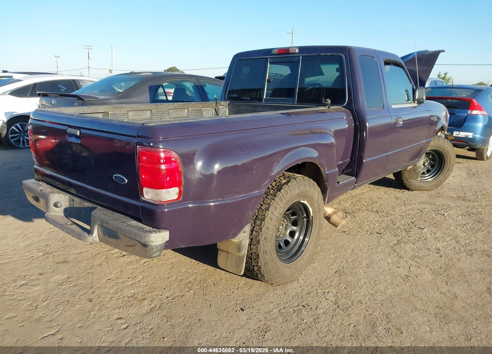 2000 FORD RANGER XL/XLT VIN: 1FTYR14V4YPA75677