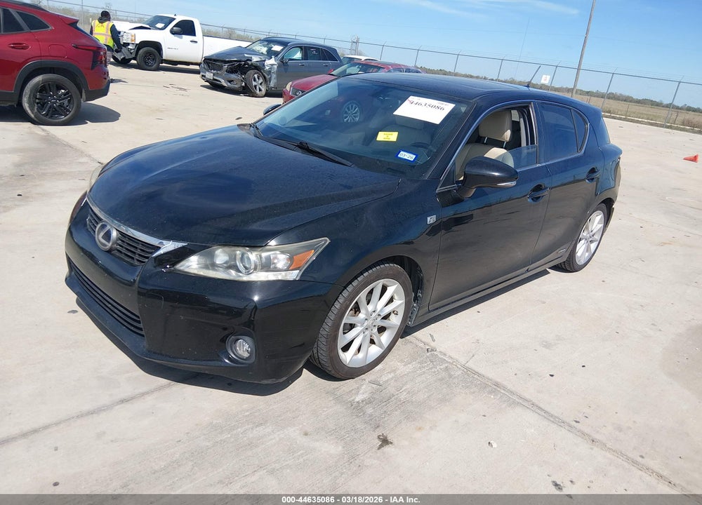 2011 LEXUS CT 200H PREMIUM VIN: JTHKD5BHXB2045286
