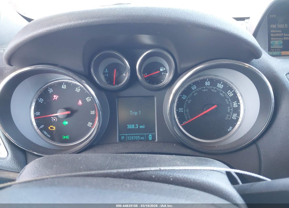 2015 BUICK ENCORE CONVENIENCE VIN: KL4CJBSBXFB164335