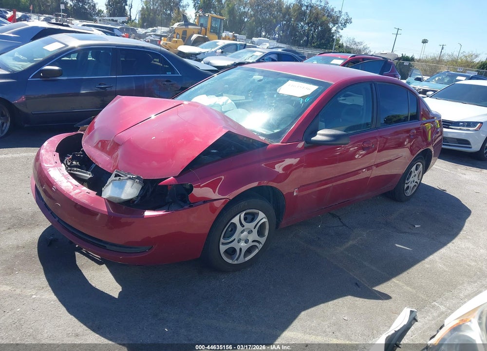 2004 SATURN ION 2 VIN: 1G8AJ52F14Z203278
