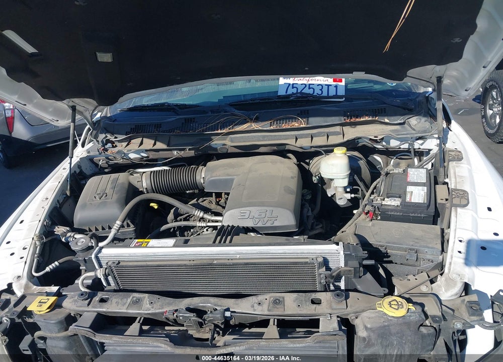 2014 RAM 1500 BIG HORN VIN: 1C6RR6GG1ES403927