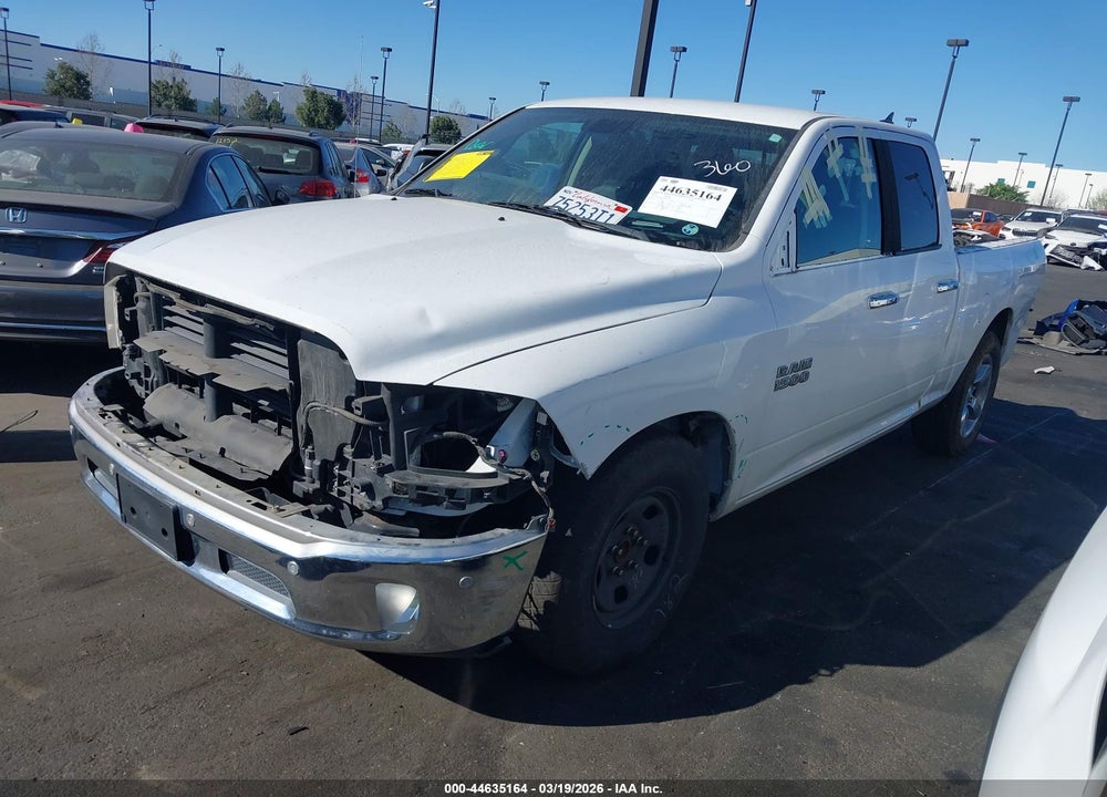 2014 RAM 1500 BIG HORN VIN: 1C6RR6GG1ES403927