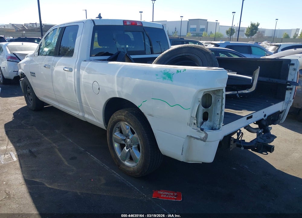 2014 RAM 1500 BIG HORN VIN: 1C6RR6GG1ES403927