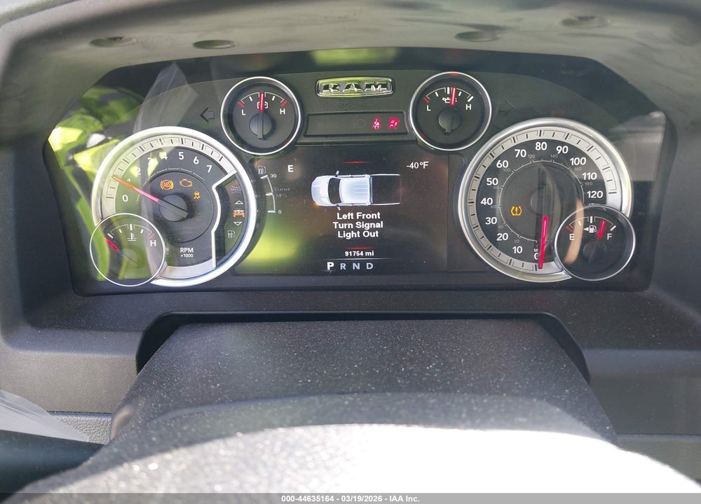 2014 RAM 1500 BIG HORN VIN: 1C6RR6GG1ES403927