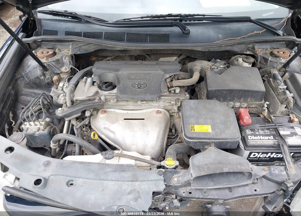 2012 TOYOTA CAMRY SE LIMITED EDITION VIN: 4T1BF1FK3CU187698