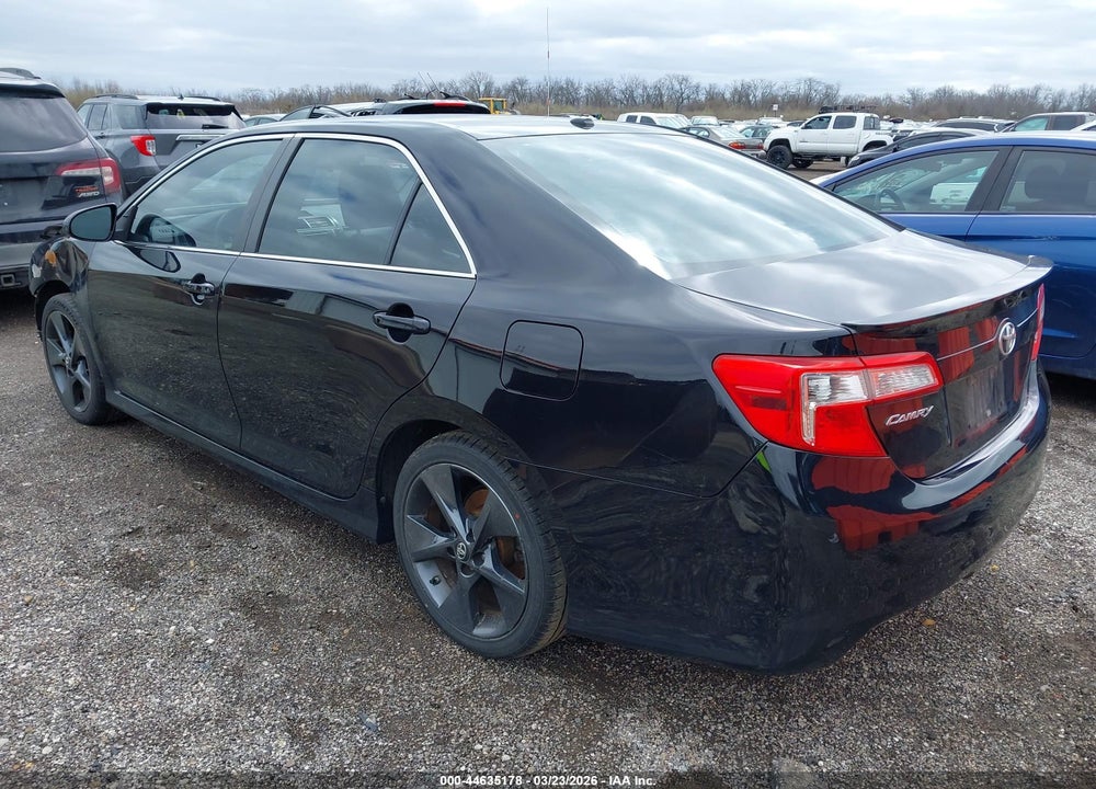 2012 TOYOTA CAMRY SE LIMITED EDITION VIN: 4T1BF1FK3CU187698