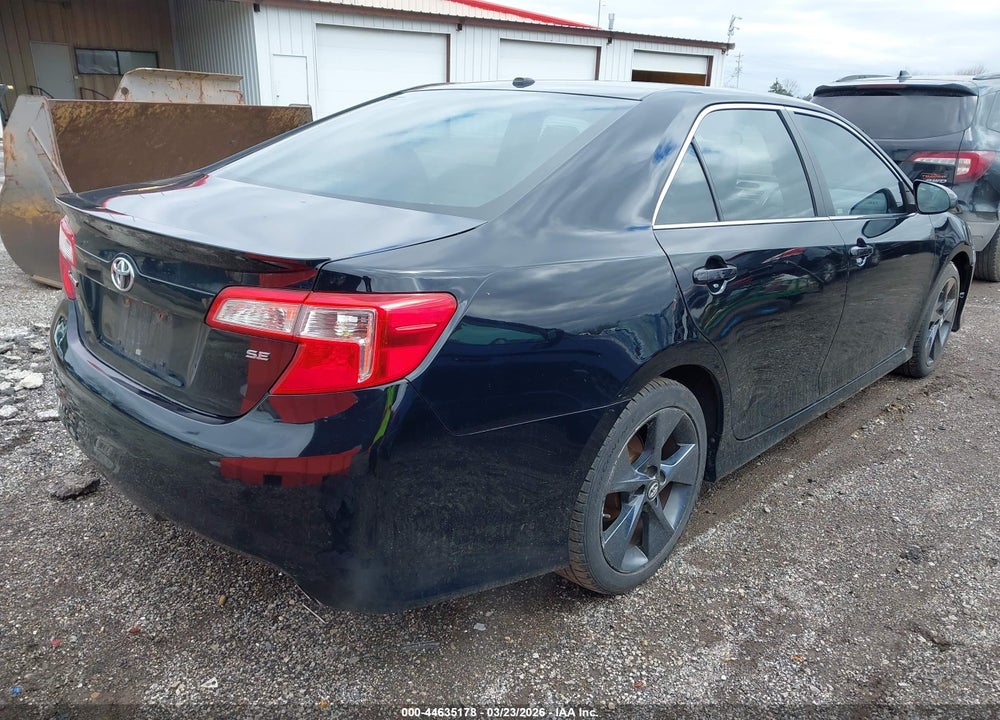 2012 TOYOTA CAMRY SE LIMITED EDITION VIN: 4T1BF1FK3CU187698