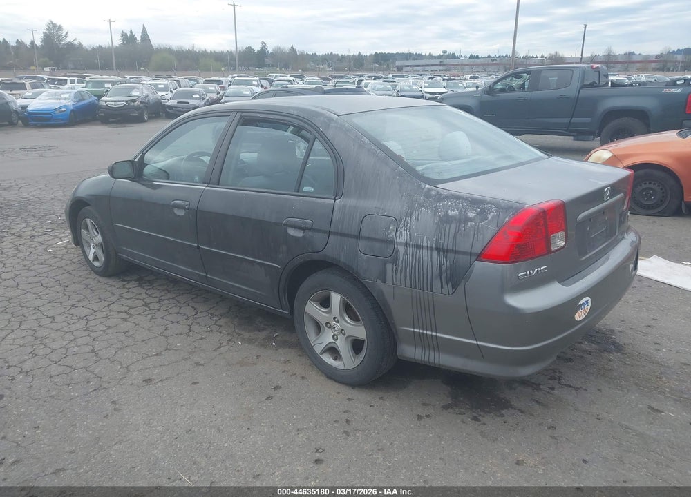 2004 HONDA CIVIC EX VIN: 2HGES267X4H559980
