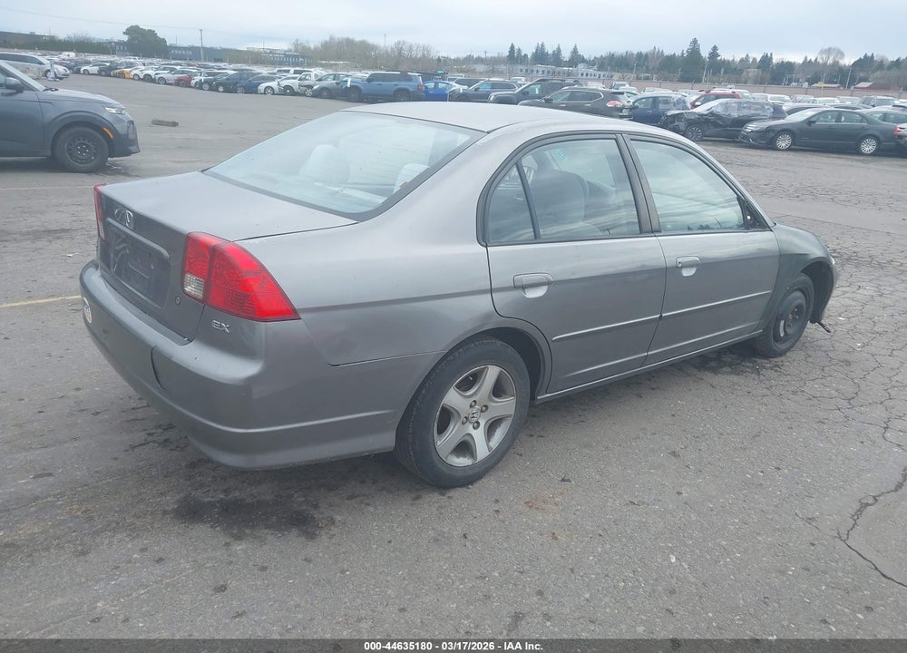 2004 HONDA CIVIC EX VIN: 2HGES267X4H559980