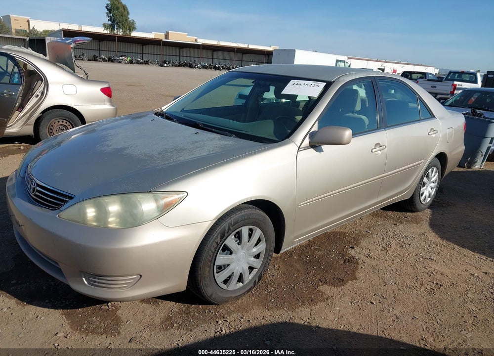 2006 TOYOTA CAMRY LE VIN: 4T1BE32K46U105535