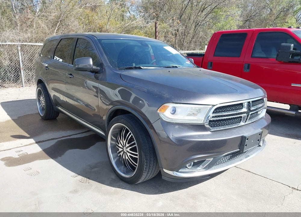 2015 DODGE DURANGO SXT VIN: 1C4RDHAGXFC689378