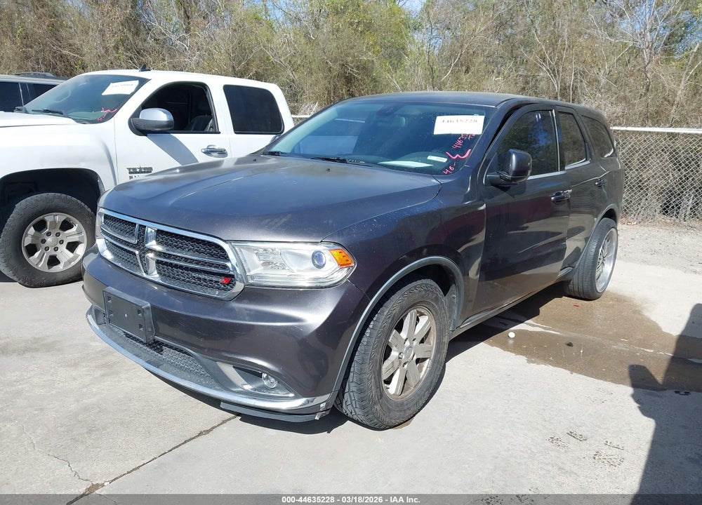 2015 DODGE DURANGO SXT VIN: 1C4RDHAGXFC689378