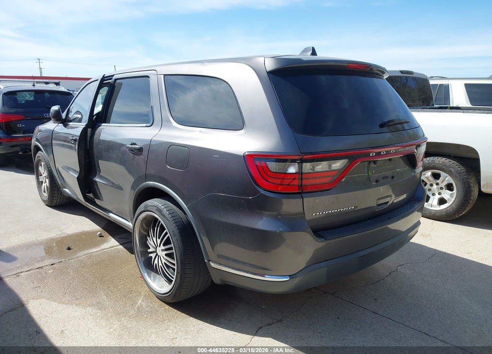 2015 DODGE DURANGO SXT VIN: 1C4RDHAGXFC689378