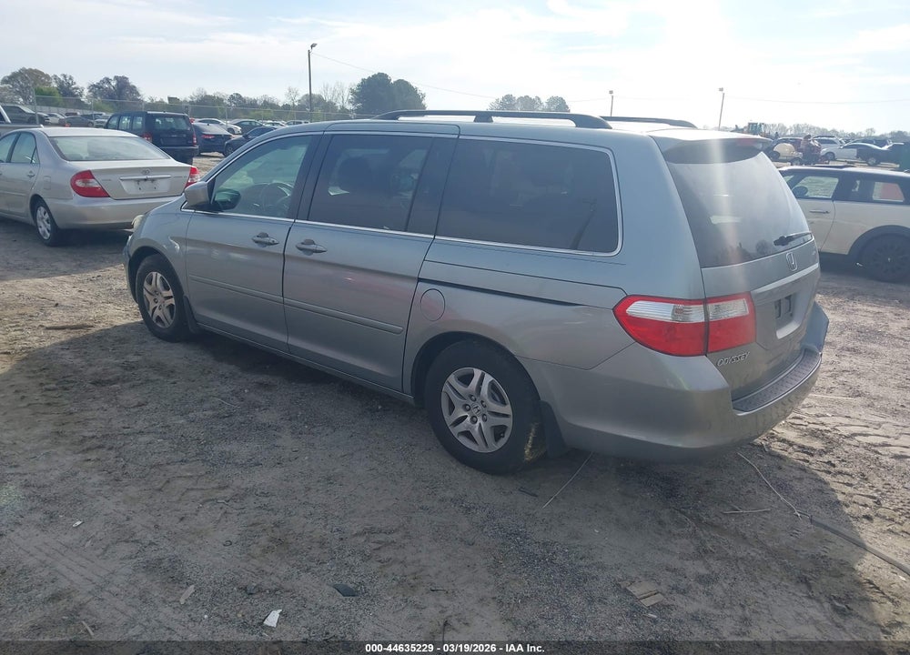 2007 HONDA ODYSSEY EX-L VIN: 5FNRL38657B045861