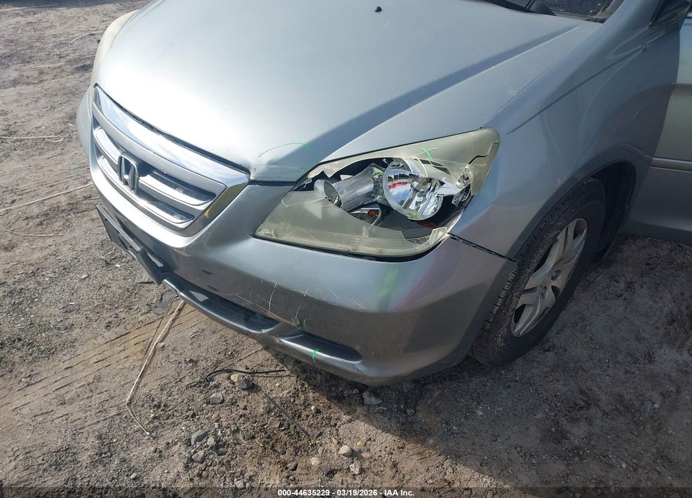 2007 HONDA ODYSSEY EX-L VIN: 5FNRL38657B045861