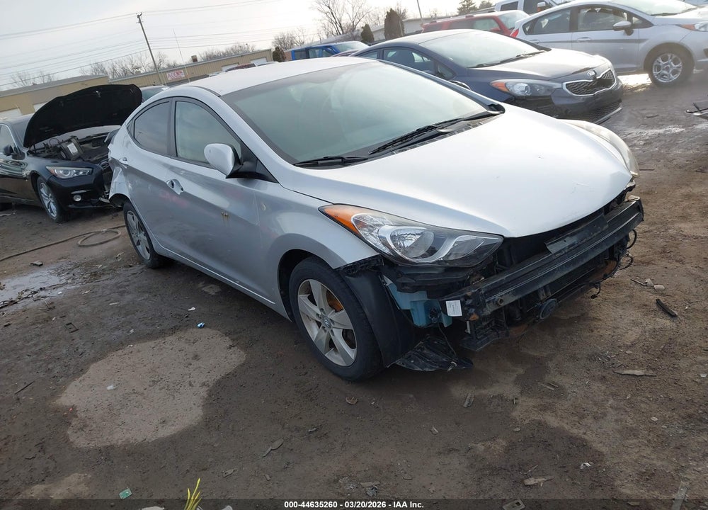 2013 HYUNDAI ELANTRA GLS/LIMITED VIN: KMHDH4AE7DU567635