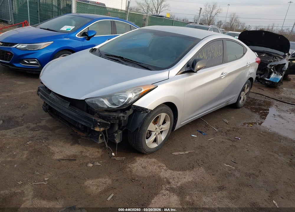 2013 HYUNDAI ELANTRA GLS/LIMITED VIN: KMHDH4AE7DU567635