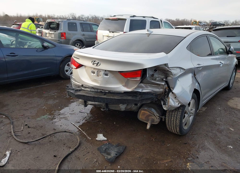 2013 HYUNDAI ELANTRA GLS/LIMITED VIN: KMHDH4AE7DU567635