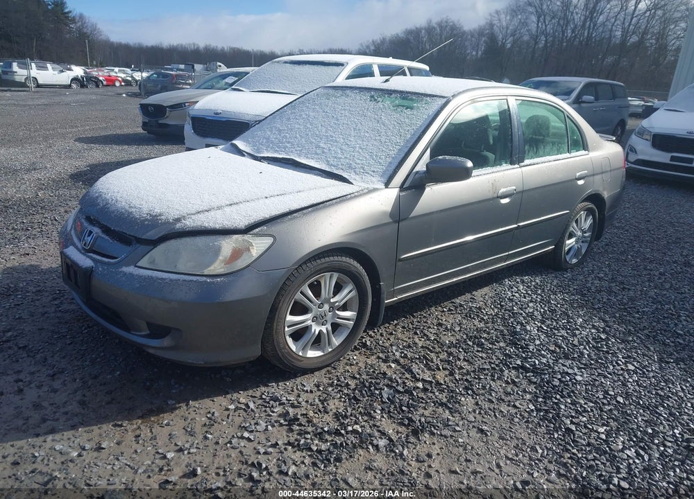 2005 HONDA CIVIC HYBRID VIN: JHMES966X5S013686