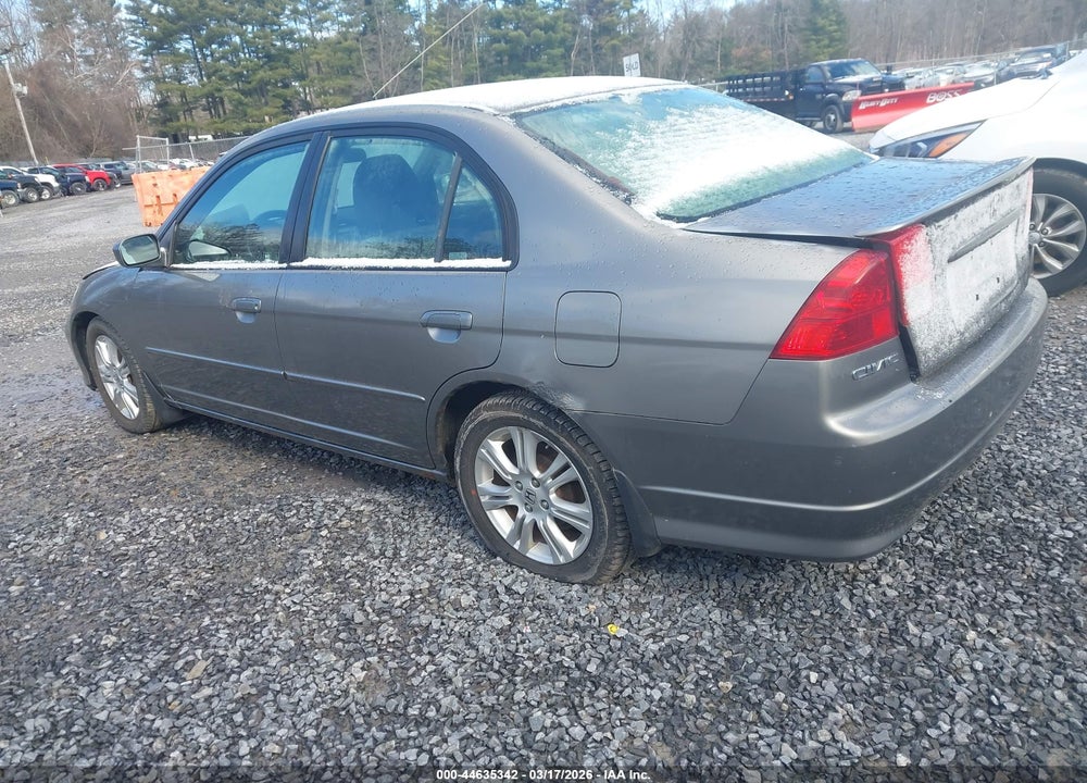 2005 HONDA CIVIC HYBRID VIN: JHMES966X5S013686